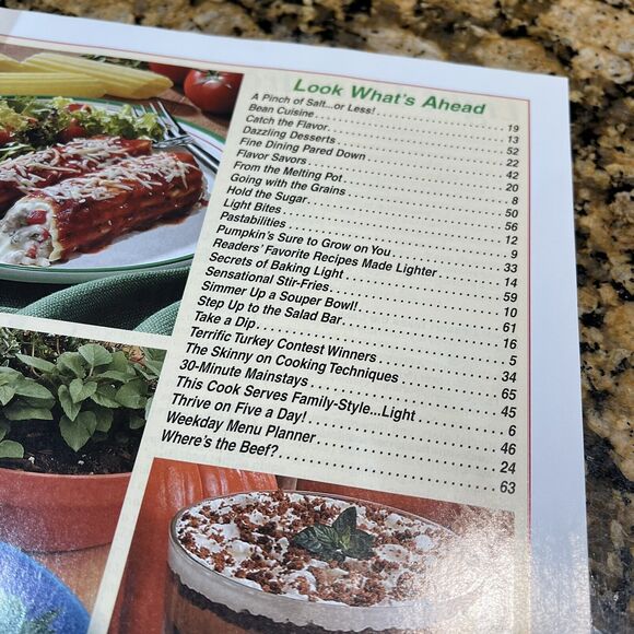 Taste of Homes Light And Tasty Cooking Recipe Magazines 2002 Back Issue Set Of 6 - Picture 11 of 13